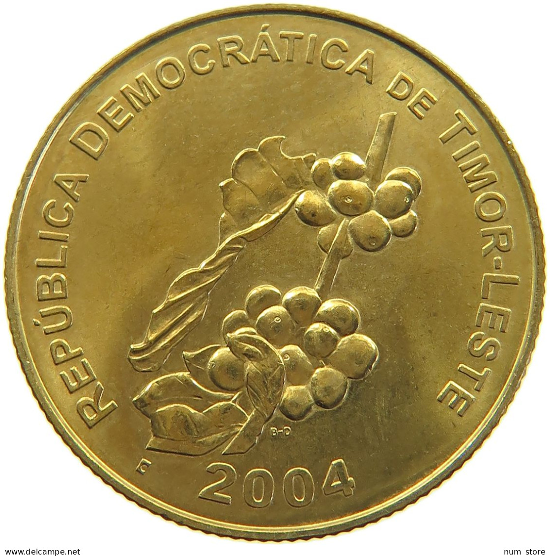 TIMOR 50 CENTAVOS 2004  #c036 0641 - Timor