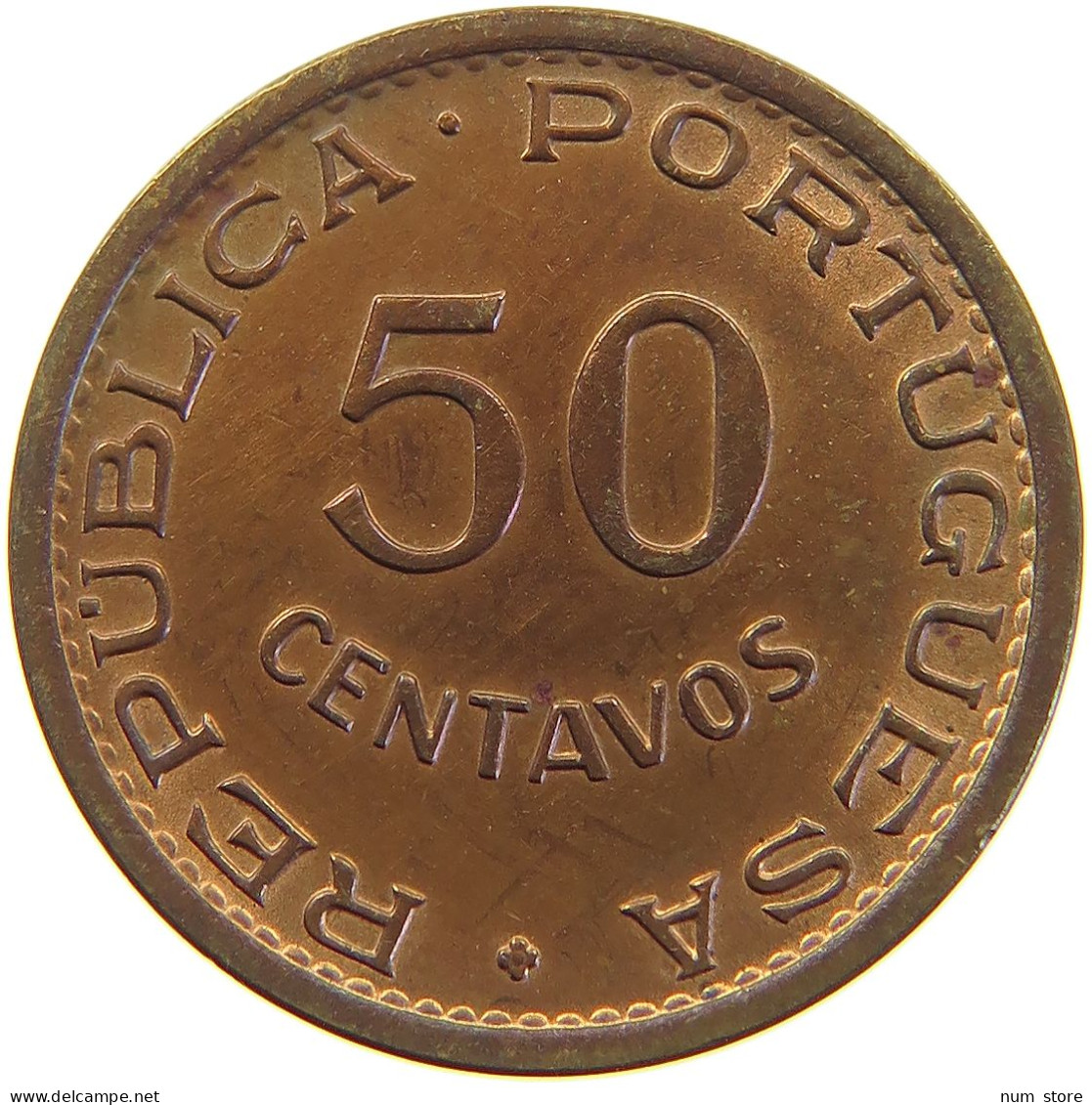 TIMOR 50 CENTAVOS 1970  #c063 0241 - Timor