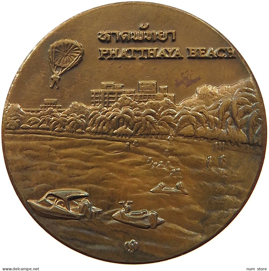 THAILAND MEDAL  PHATTHAYA BEACH #t062 0093 - Thaïlande