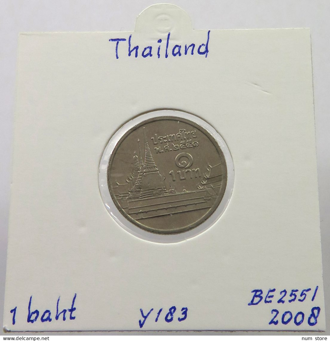 THAILAND BAHT 2008  #alb028 0135 - Thaïlande