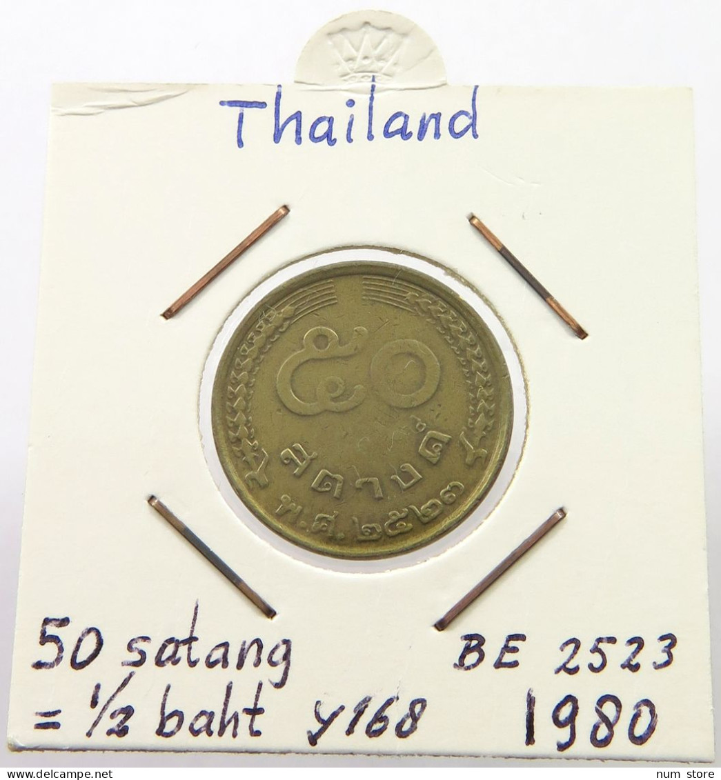 THAILAND 50 SATANG 1980  #alb028 0503 - Thaïlande