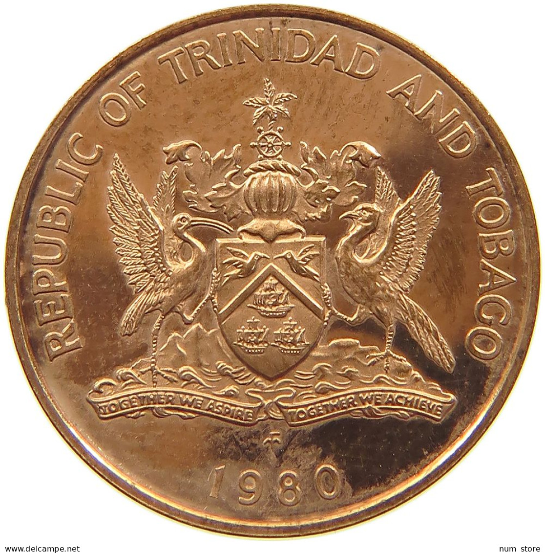 TRINIDAD AND TOBAGO CENT 1980  #a021 0463 - Trindad & Tobago