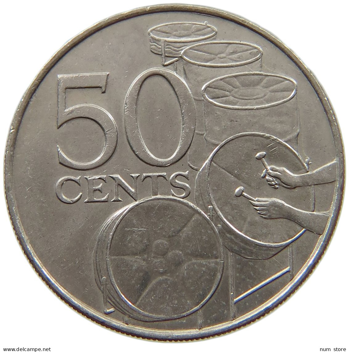 TRINIDAD AND TOBAGO 50 CENTS 1979  #a014 0815 - Trinité & Tobago