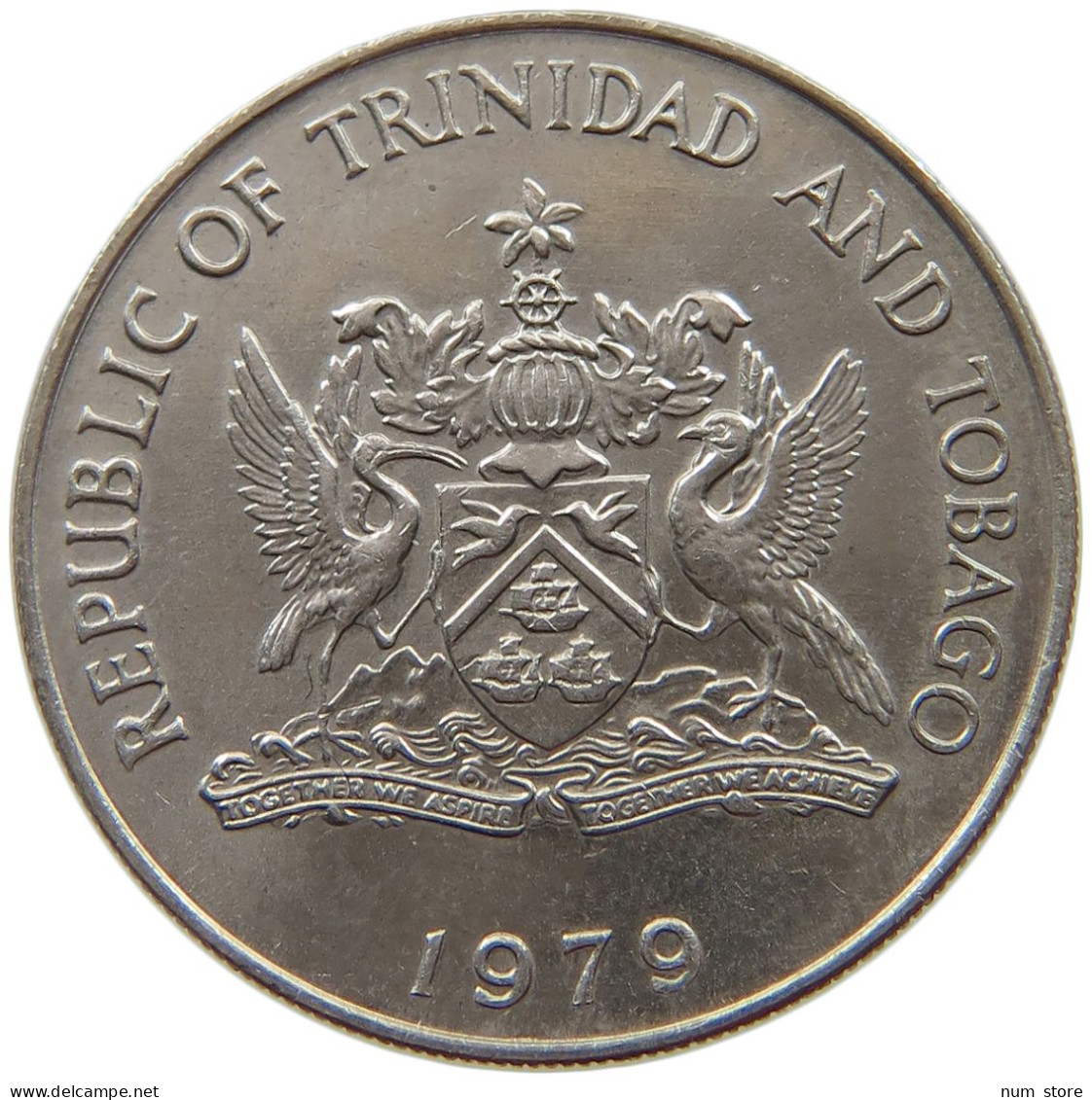 TRINIDAD AND TOBAGO 50 CENTS 1979  #a014 0815 - Trinidad Y Tobago