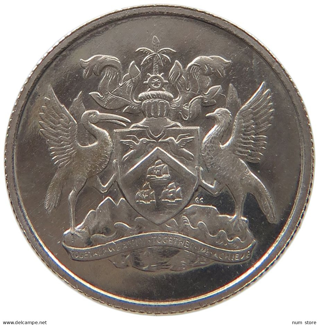 TRINIDAD AND TOBAGO 10 CENTS 1966  #c017 0551 - Trinidad & Tobago