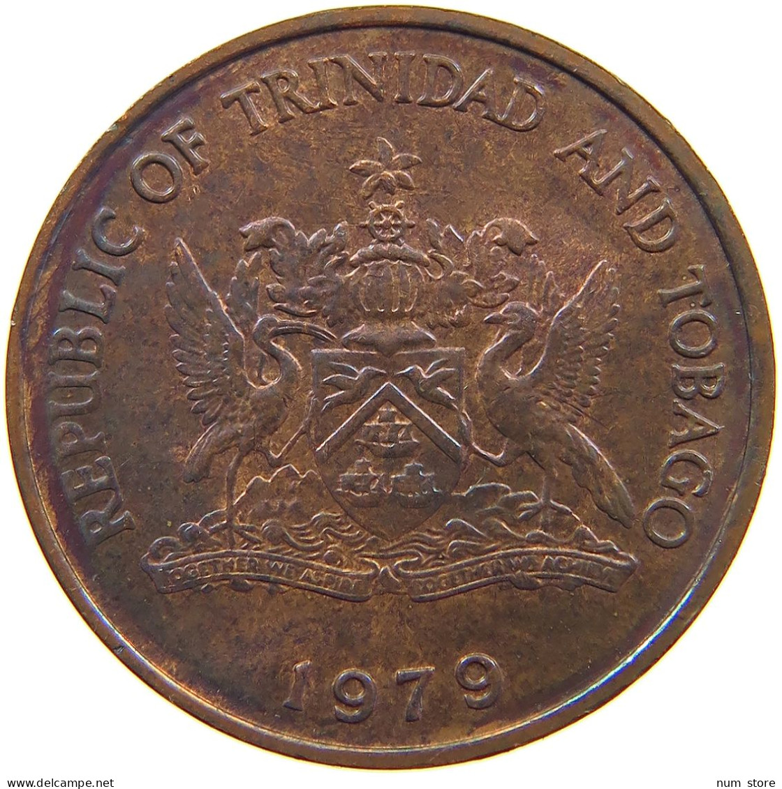 TRINIDAD AND TOBAGO 5 CENTS 1979  #s062 0201 - Trinité & Tobago