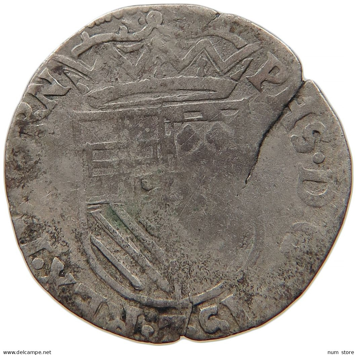 TOURNAI STUIVER  Philipp II. 1555-1598 #t013 0139 - …-1795 : Periodo Antico