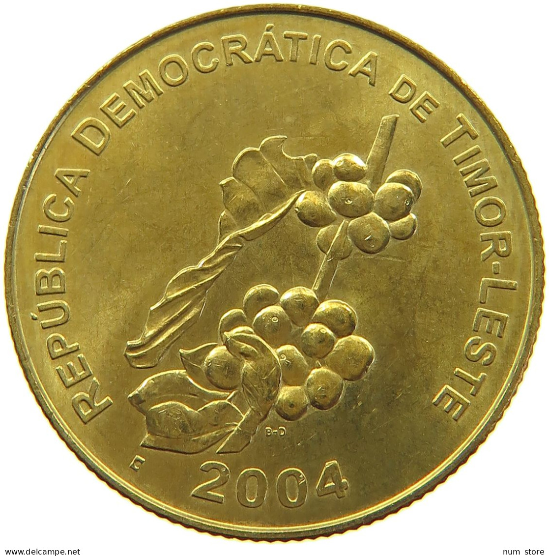 TIMOR 50 CENTAVOS 2004  #s020 0305 - Timor