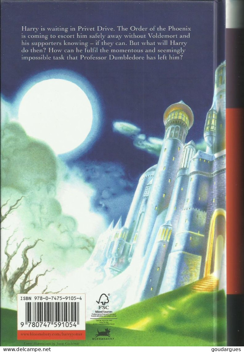 Harry Potter And The Deatbly Hallows De J. K. Rowling - Edited By Bloomsburry - Science Fiction