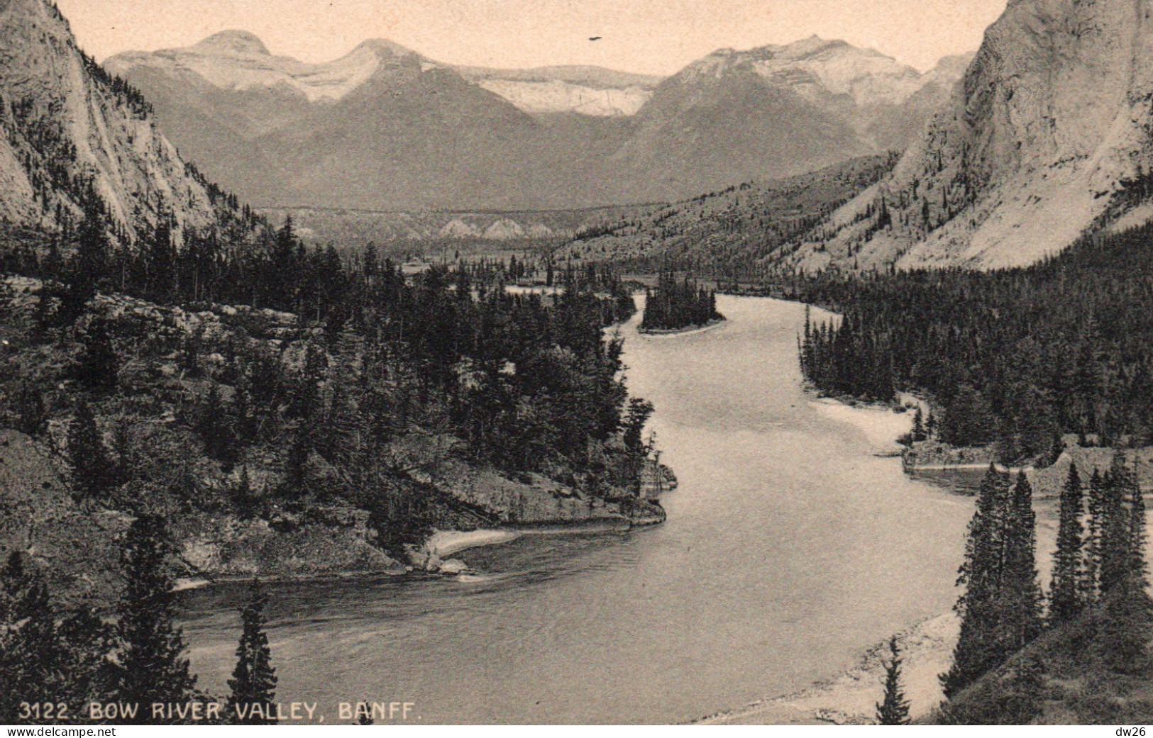 Canada - Alberta - Bow River Valley, Banff - Carte N° 3122 Non Circulée - Banff