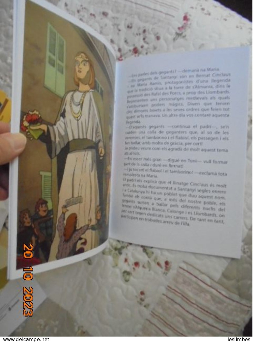 Coneix La Histoira De Santanyi - Text Andreu Ponc / Illustrations Llorenc Garrit - Ajuntament De Santanyi 2019 - Cultura