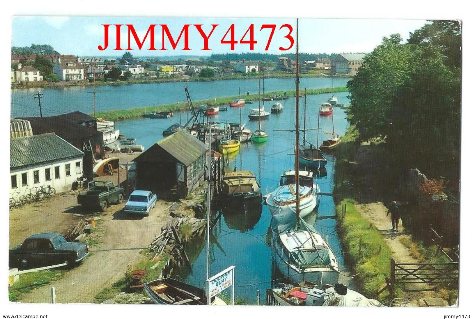 DOLPHIN QUAY EMSWORTH En 1972 ( Hampshire England ) Printed PT 2911 - Southampton