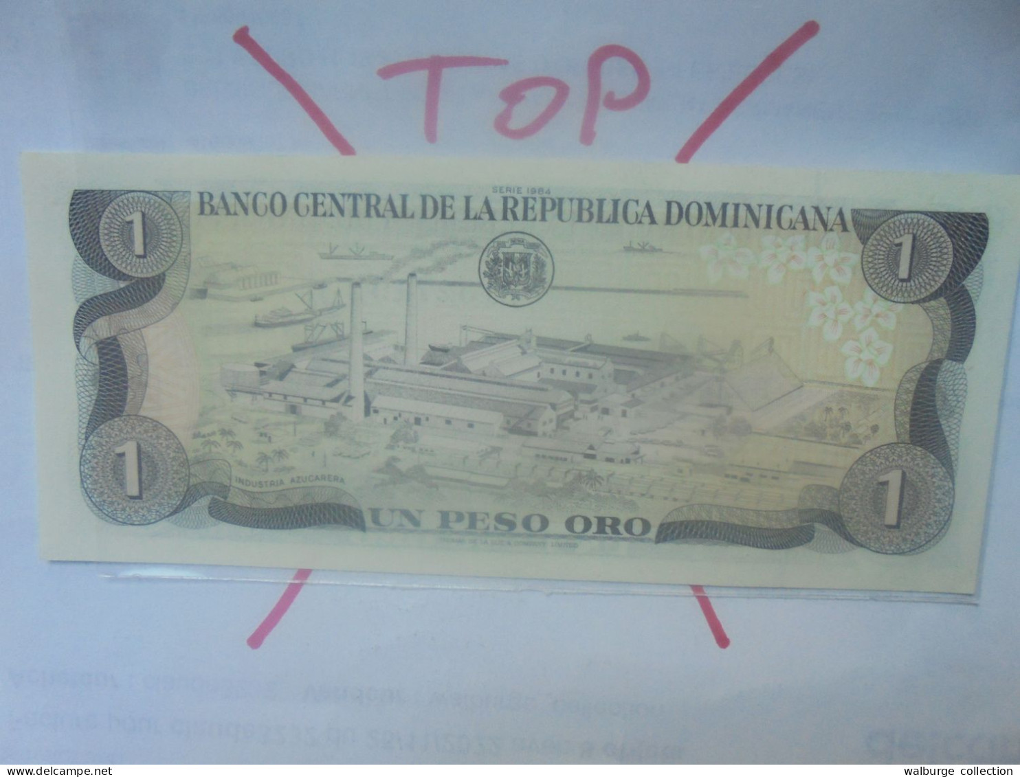 DOMINIQUE 1 PESO 1984 Neuf (B.31) - Repubblica Dominicana