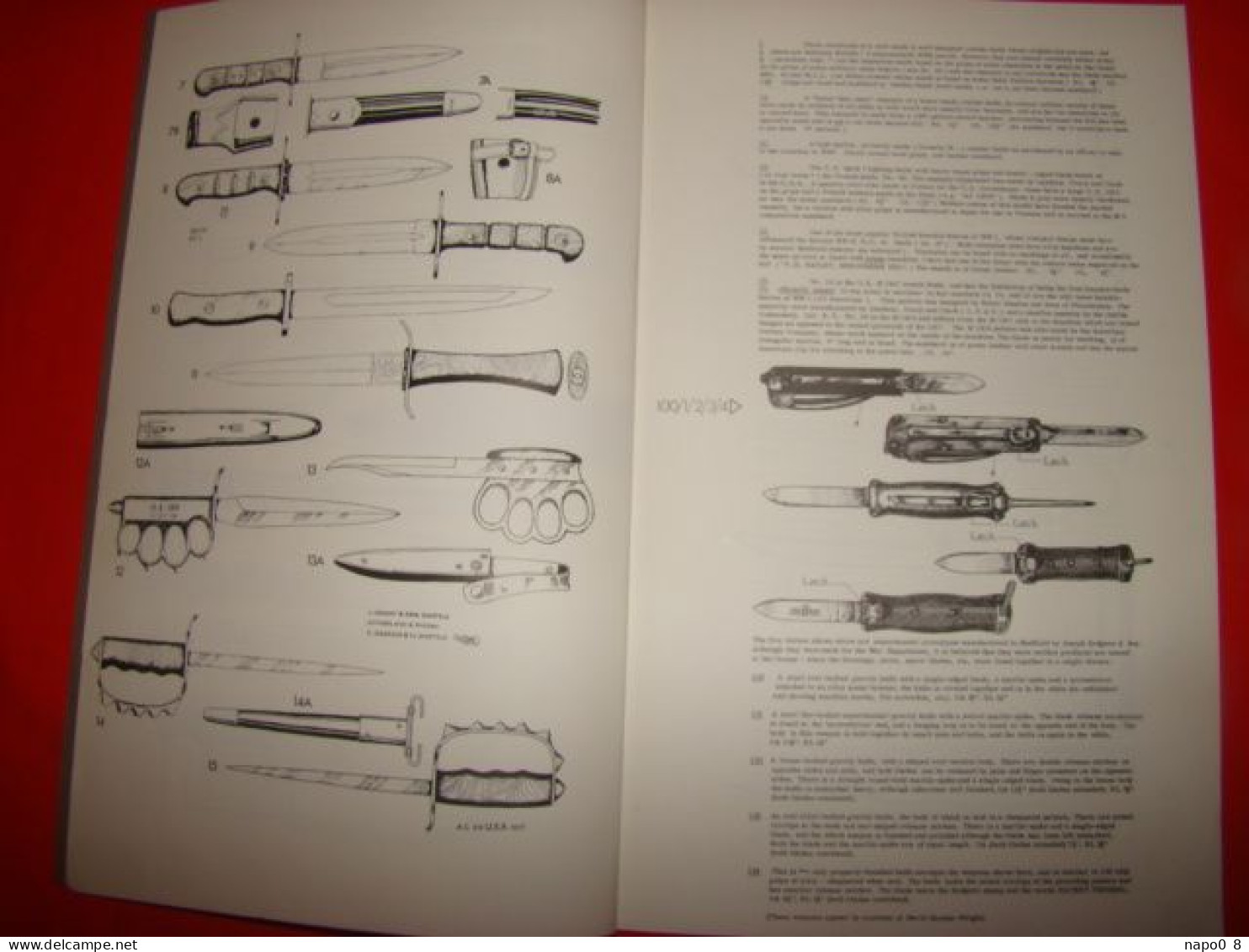 A PRIMER MILITARY KNIVES " Eurropean & Americn Combat Trench & Utility Knves " Par Gordon Hugues & Barry Jenkins Vol.1 - English