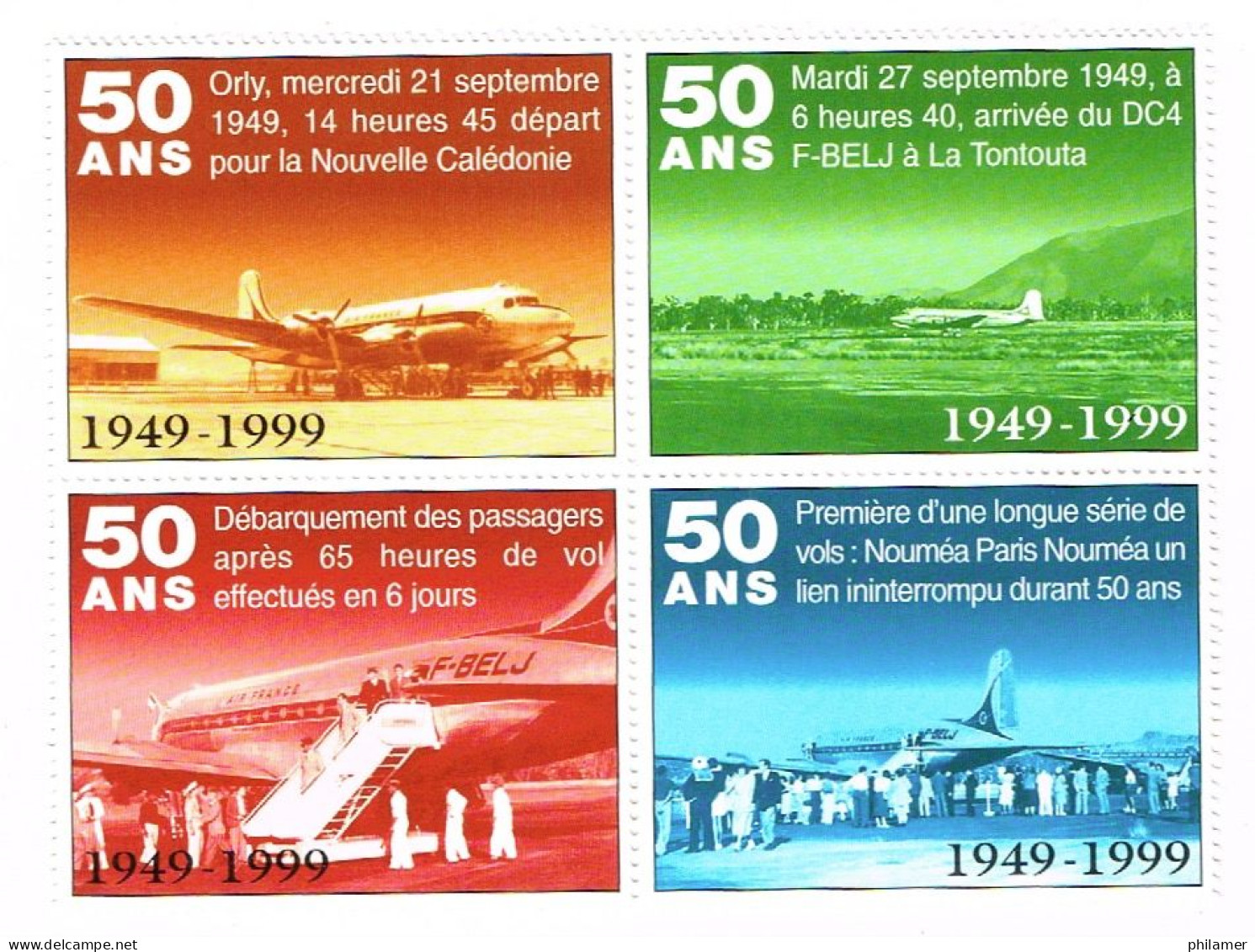 Nouvelle Caledonie Caledonia Carnet Prive Aircalin Avec 8 Vignettes Postales Cinderela Numérotée 1000 Neuve TBE - Prêt-à-poster