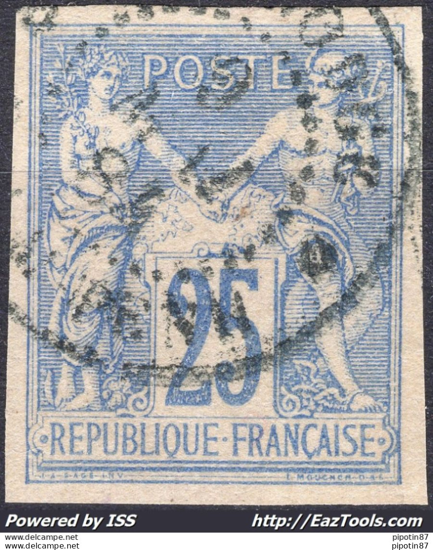 COLONIES GENERALES TYPE SAGE N° 36 AVEC CAD DE PNOMPENH CAMBODGE DU 09/05/1884 - Sage