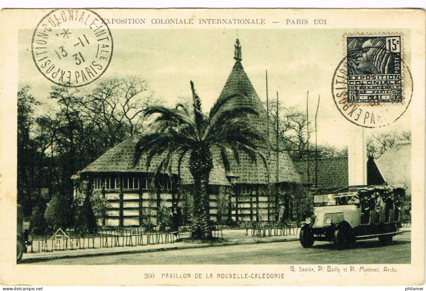 Nouvelle Caledonie Caledonia CPA Carte Postale Ob Noumea Cad Paquebot Yokohama A Marseille Breda 1907 BE - Covers & Documents