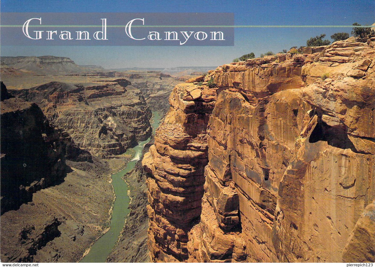 Arizona - Parc National Du Grand Canyon - Vue Sur Les Rochers - Grand Canyon