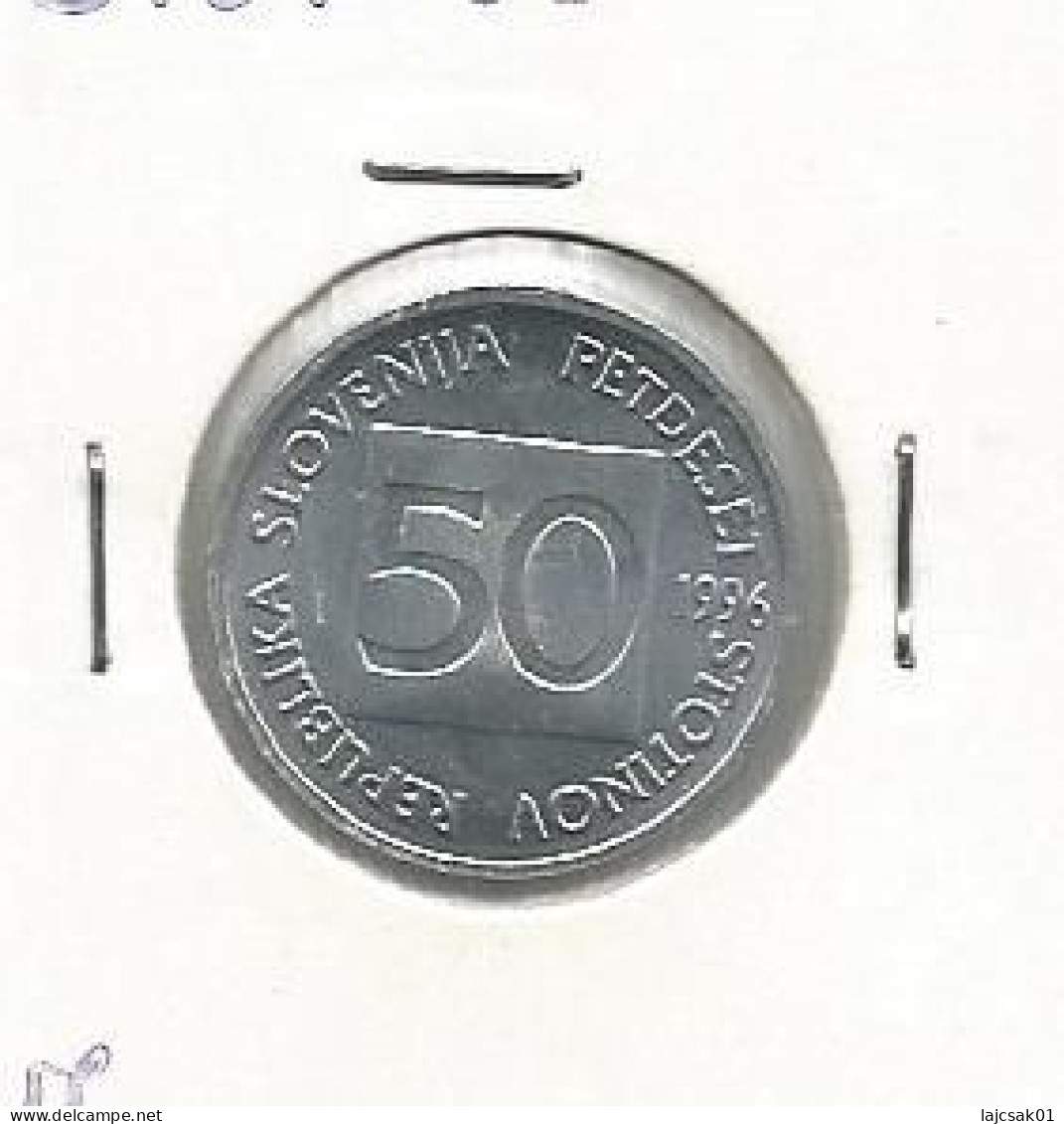 C1 Slovenia 50 Stotinov 1996. High Grade - Slovenia
