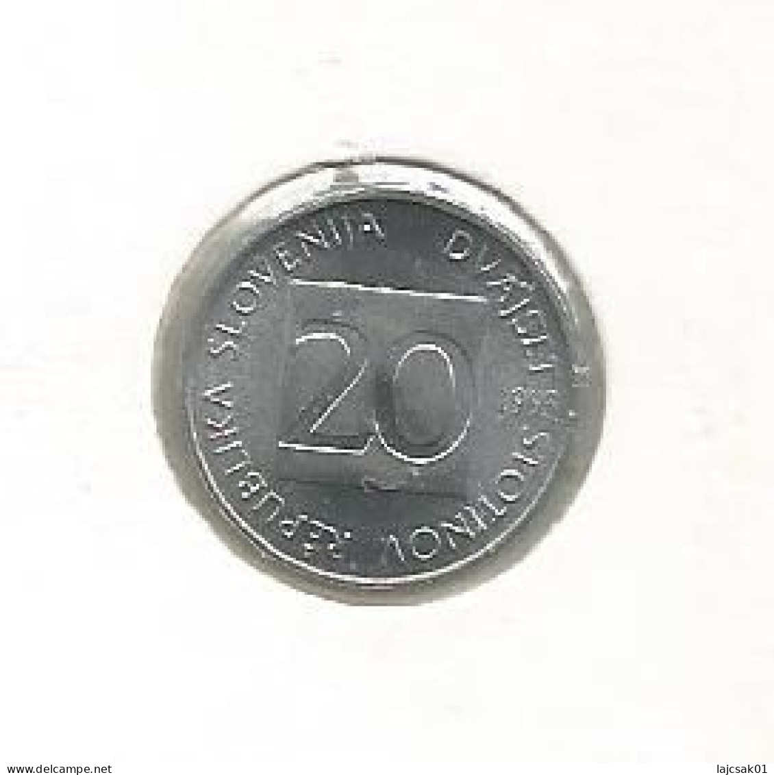 C2 Slovenia 20 Stotinov 1993. High Grade - Slowenien