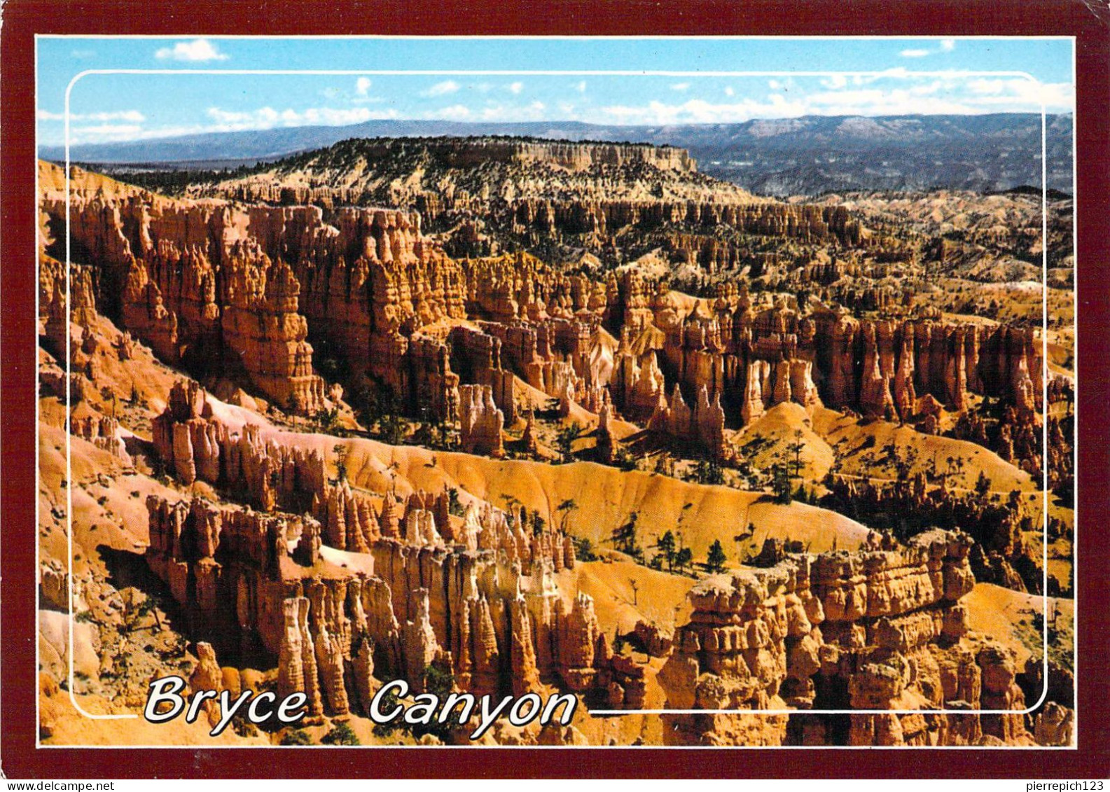 Utah - Bryce Canyon National Park - Vue Sur Bryce Canyon - Bryce Canyon