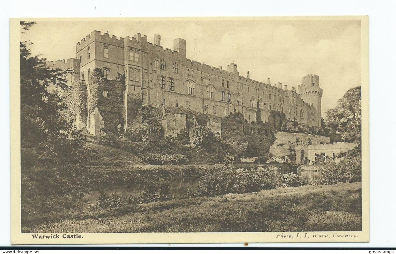 Warwickshire Warwick Castle   Postcard Unused - Warwick