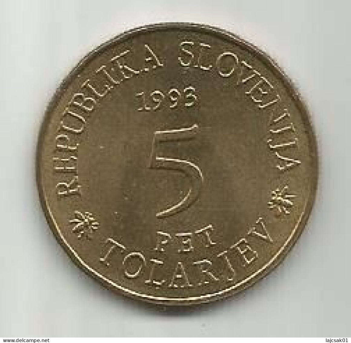 Slovenia 5 Tolarjev 1993. KM#12 - Slovenia