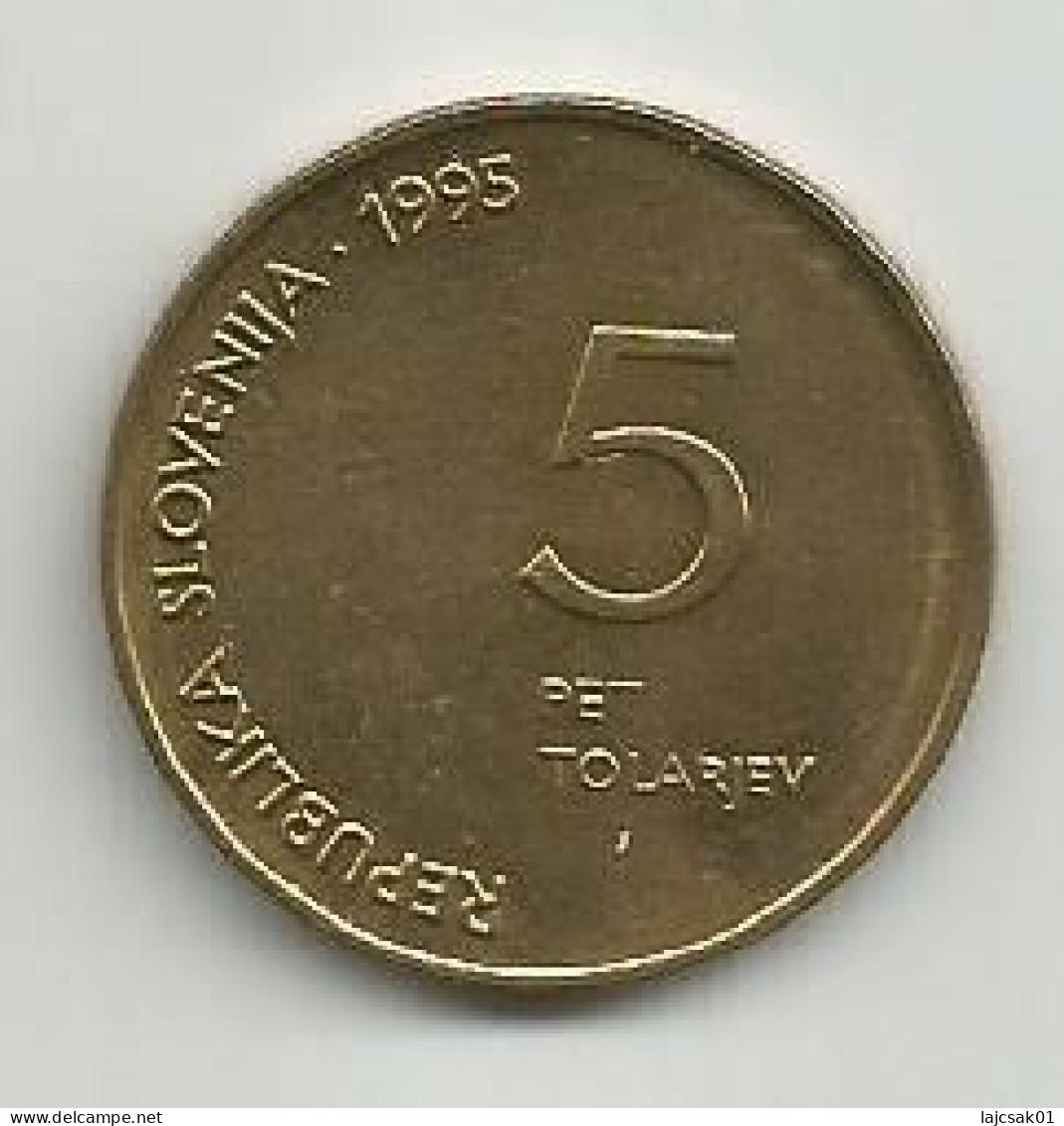 Slovenia 5 Tolarjev 1995. KM#22 - Slovénie