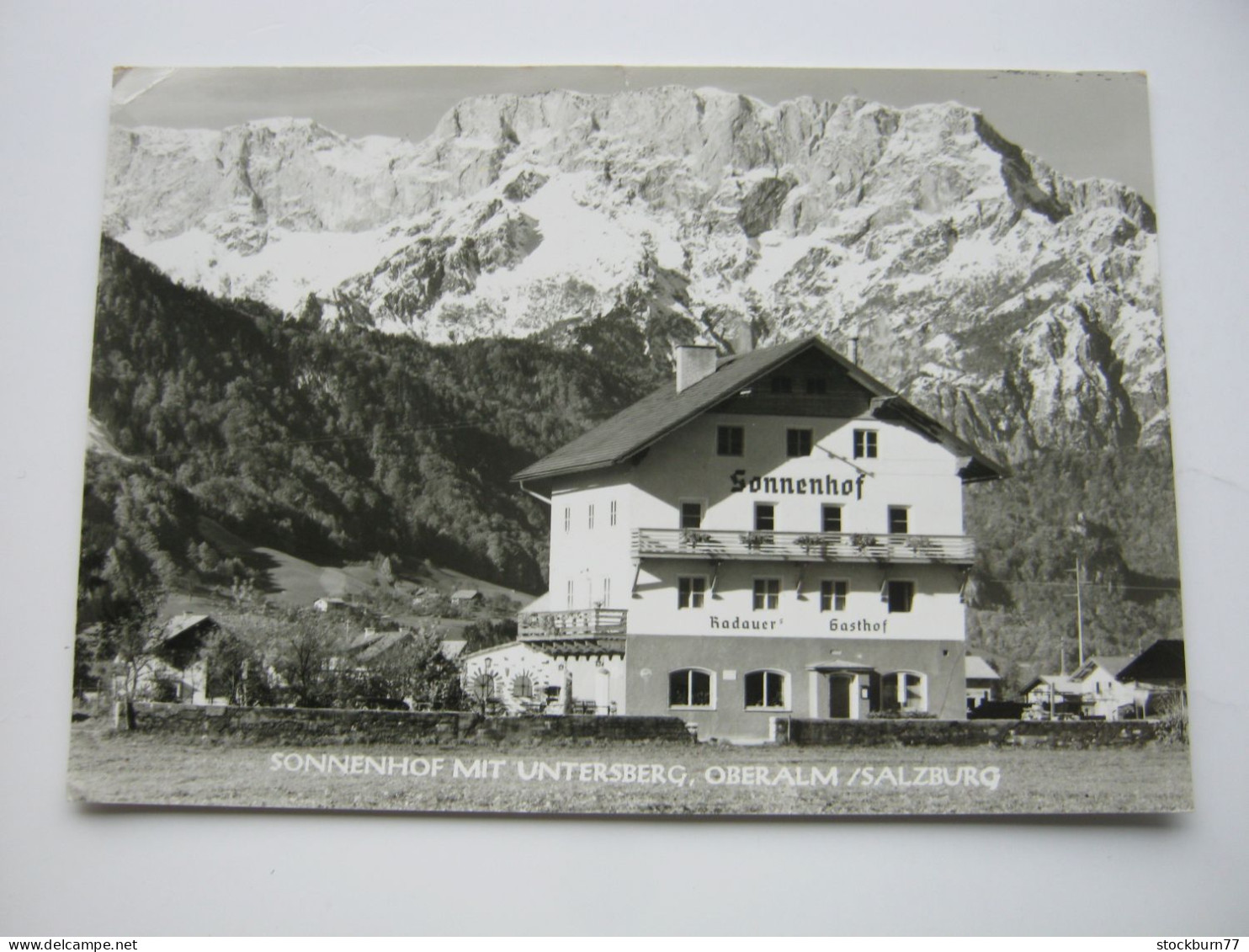 Oberalm, Salzburg, Gasthof Sonnenhof,   Schöne Karte Um 1960 - Oberndorf Bei Salzburg