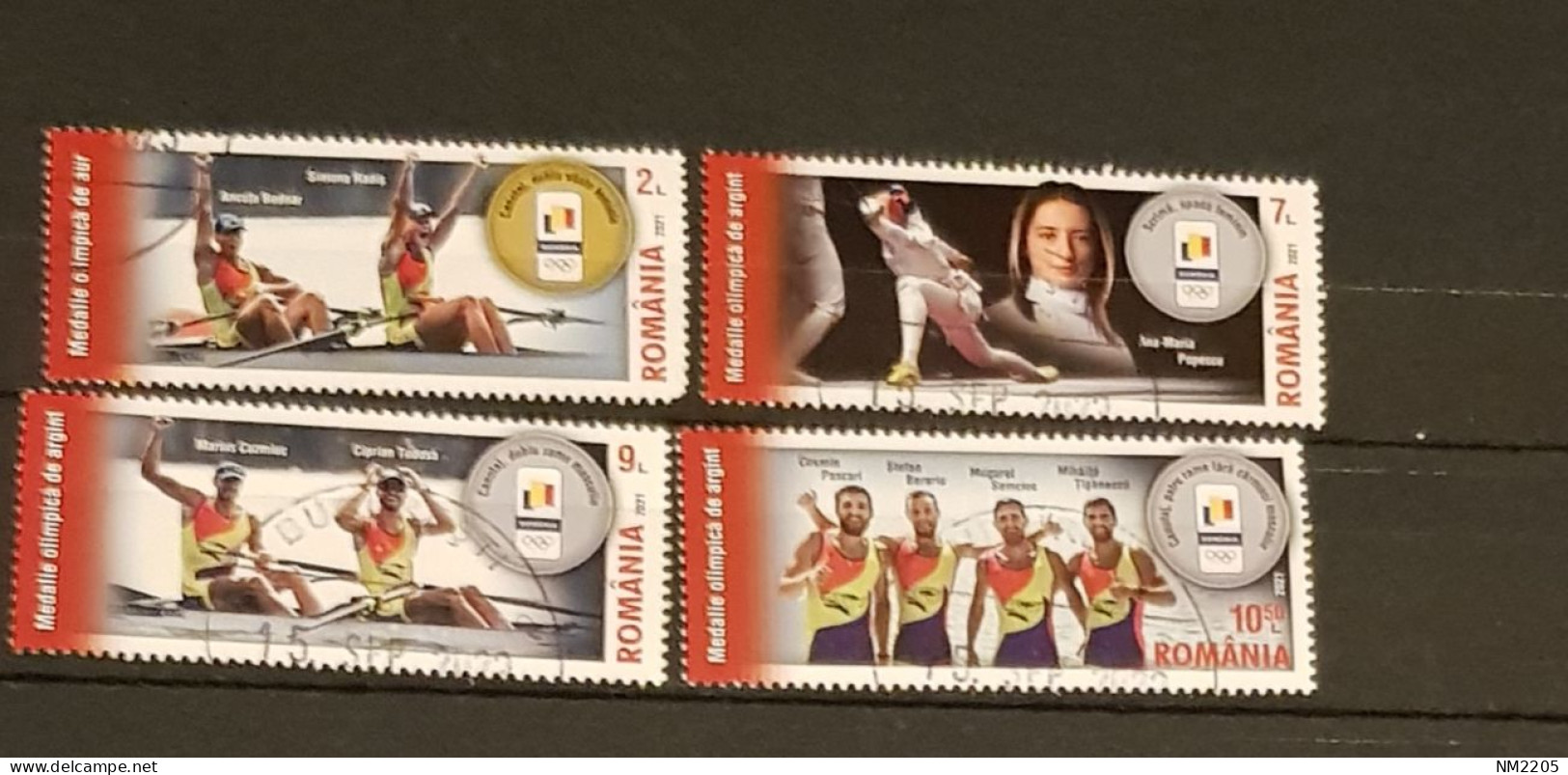 ROMANIA OLYMPIAD SET USED - Used Stamps