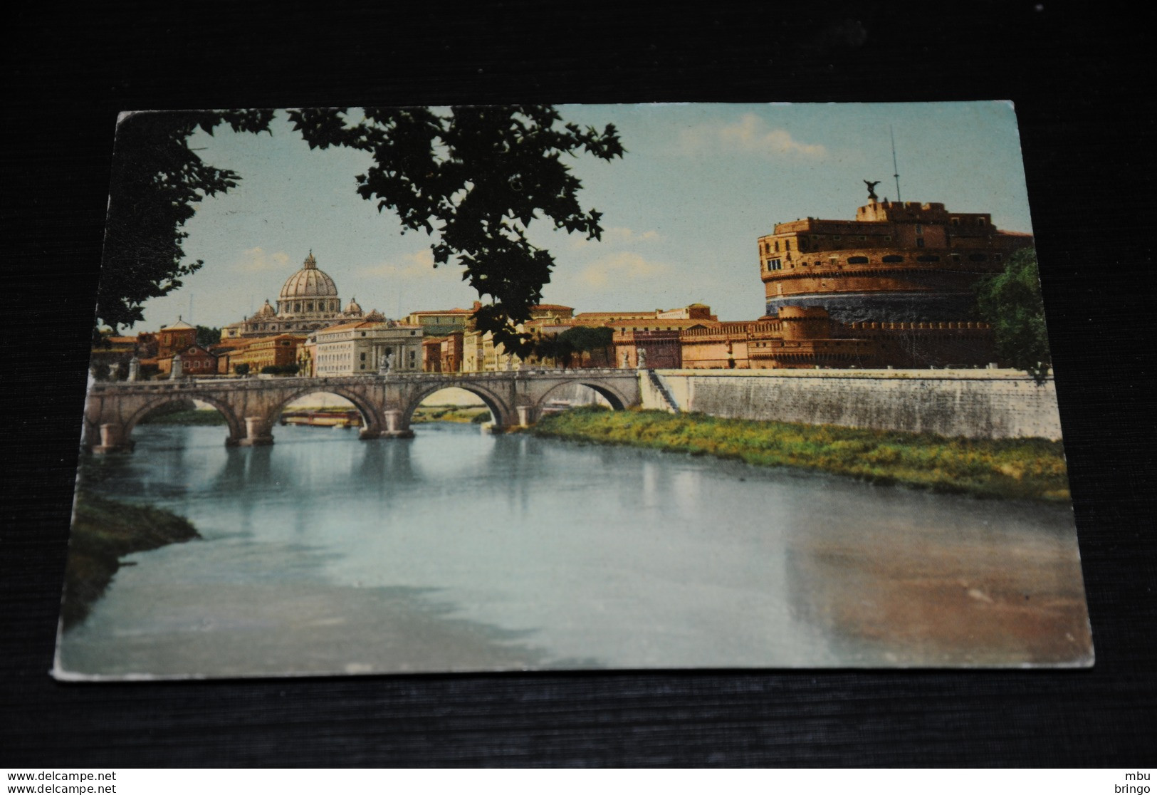 A10389             ROMA, PONTE E CASTEL S. ANGELO - 1963 - Castel Sant'Angelo