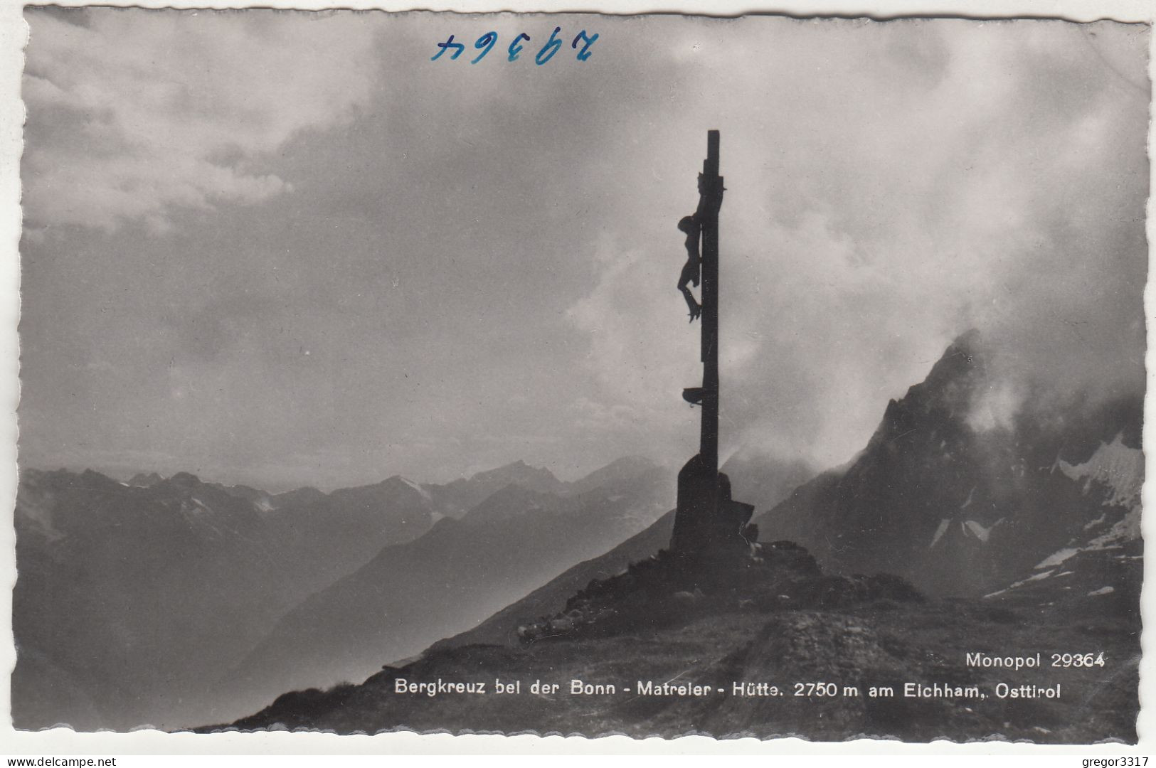 D7983) Bergkreuz Bei Der BONN MATREIER HÜTTE 2750m Am Eichham - Osttirol - Matrei In Osttirol