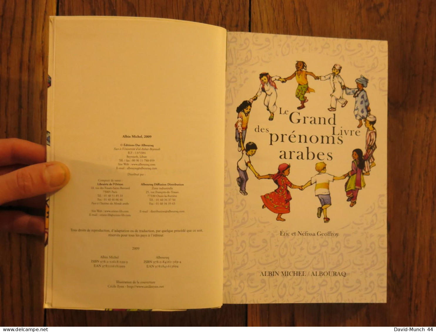 Le Grand Livre Des Prénoms Arabes De Eric Et Néfissa Geoffroy. Albin Michel, éditions Albouraq. 2009 - Dictionnaires