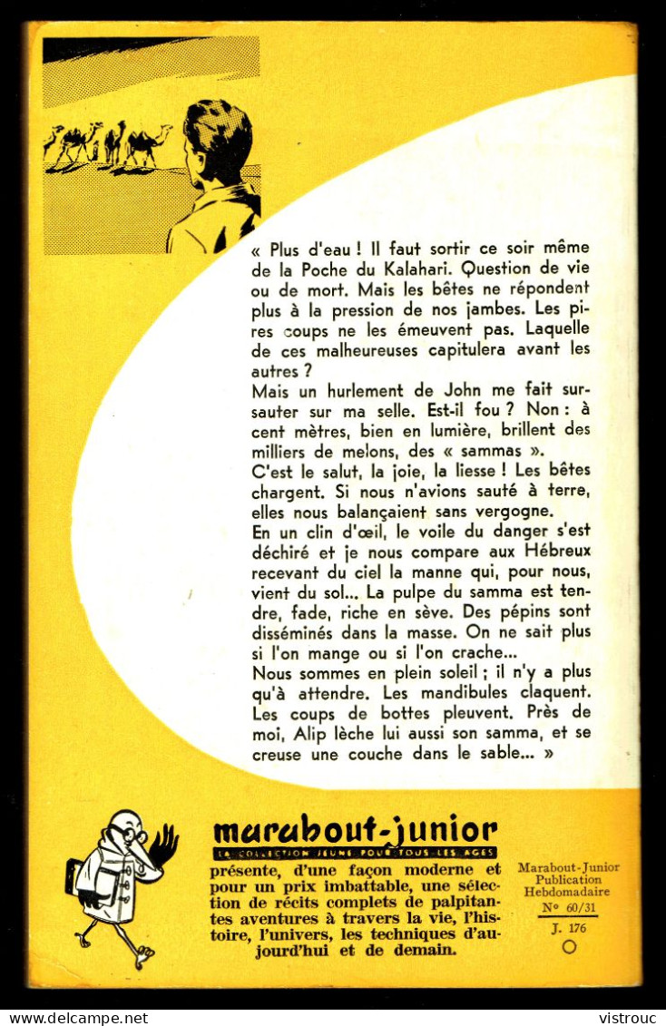 "L'étreinte Du KALAHARI", Par François BALSAN - MJ N° 176 - Récit - 1960. - Marabout Junior