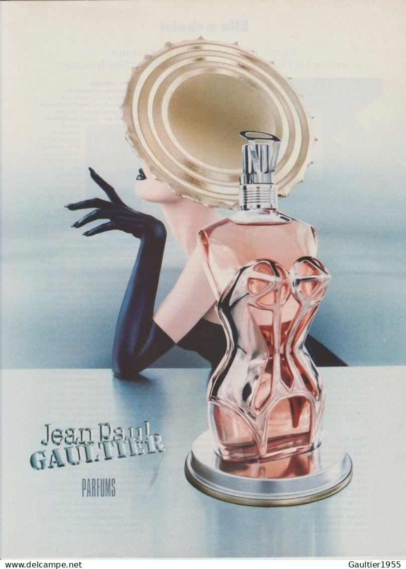 Publicité Papier - Advertising Paper - Classique De Jean Paul Gaultier - Werbung (Zeitschriften)