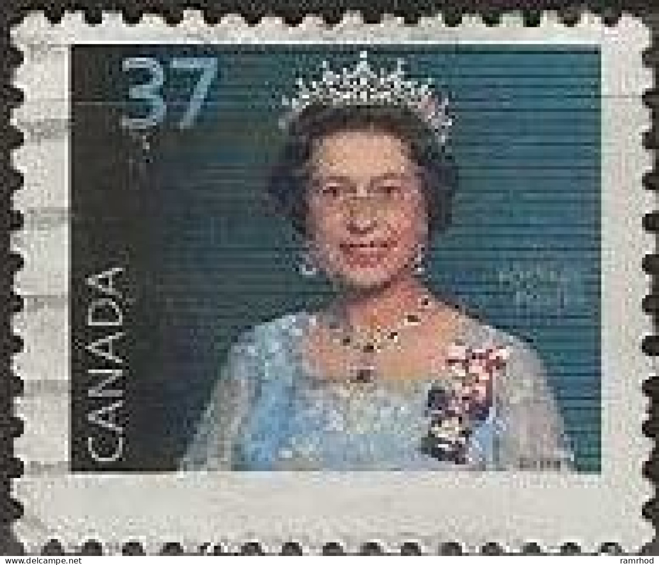 CANADA 1985 Queen Elizabeth II - 37c - Multicoloured FU - Used Stamps