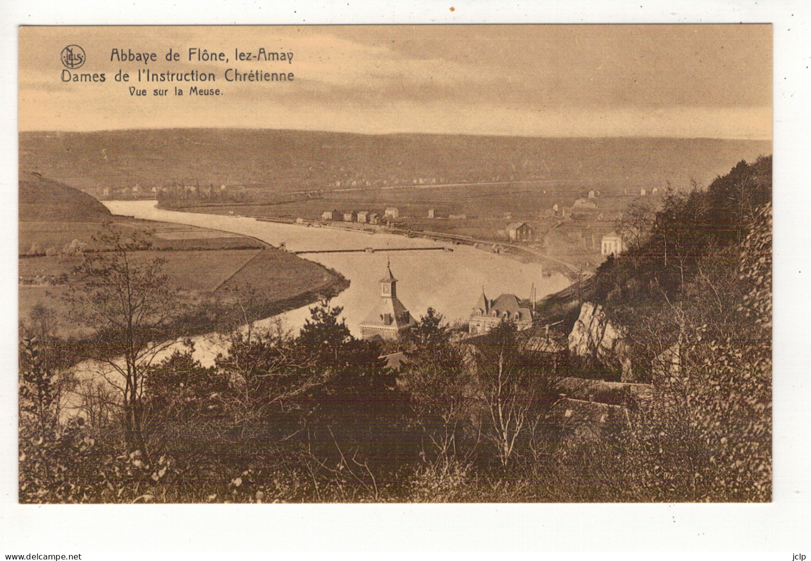 AMAY - Abbaye De Flône - Vue Sur La Meuse. - Amay