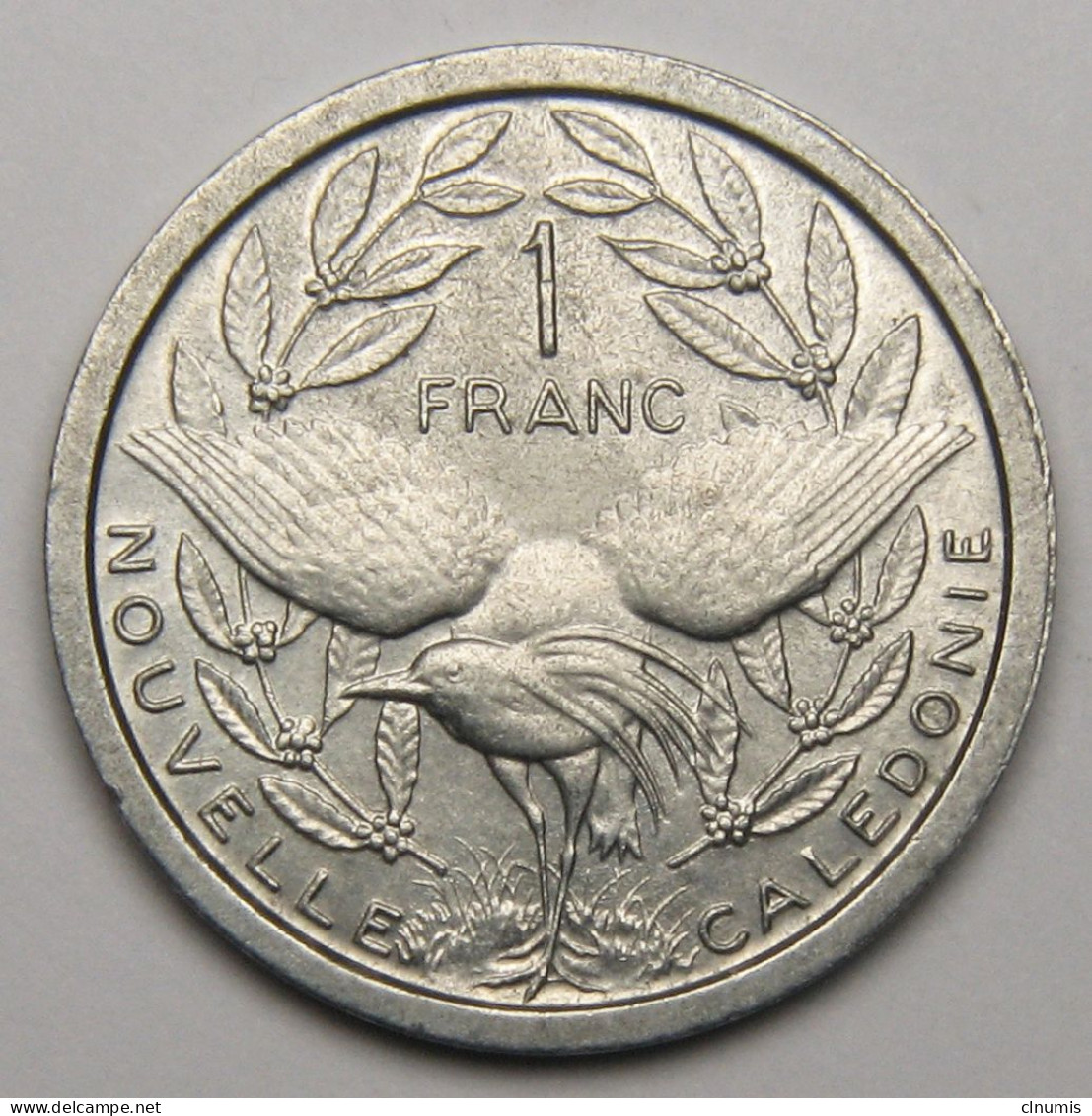 Nouvelle Calédonie, 1 Franc IEOM, 1972 - Nieuw-Caledonië