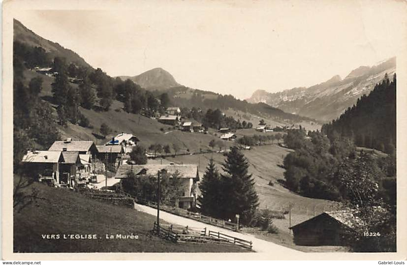 Vers L'Eglise La Murée Ormont-Dessus - Ormont-Dessus 