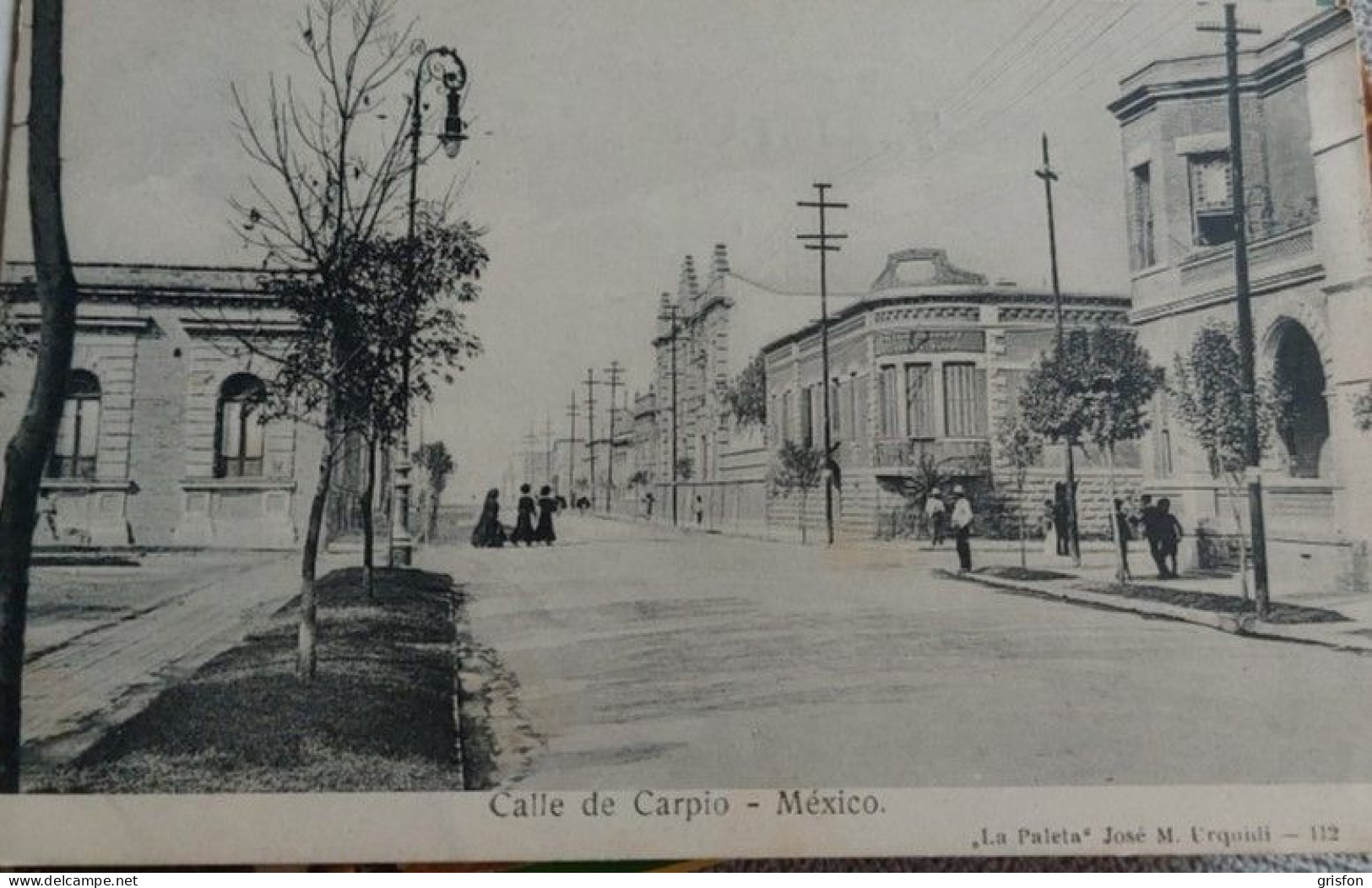 Mexico Calle De Carpio - Mexique