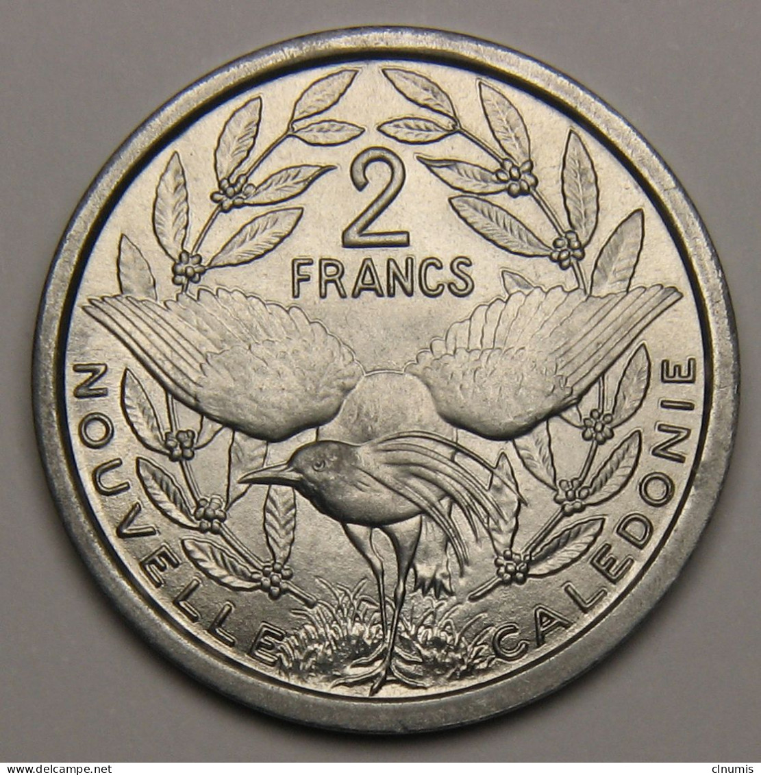 ASSEZ RARE Nouvelle Calédonie, 2 Francs République Française, 1971 - Nouvelle-Calédonie