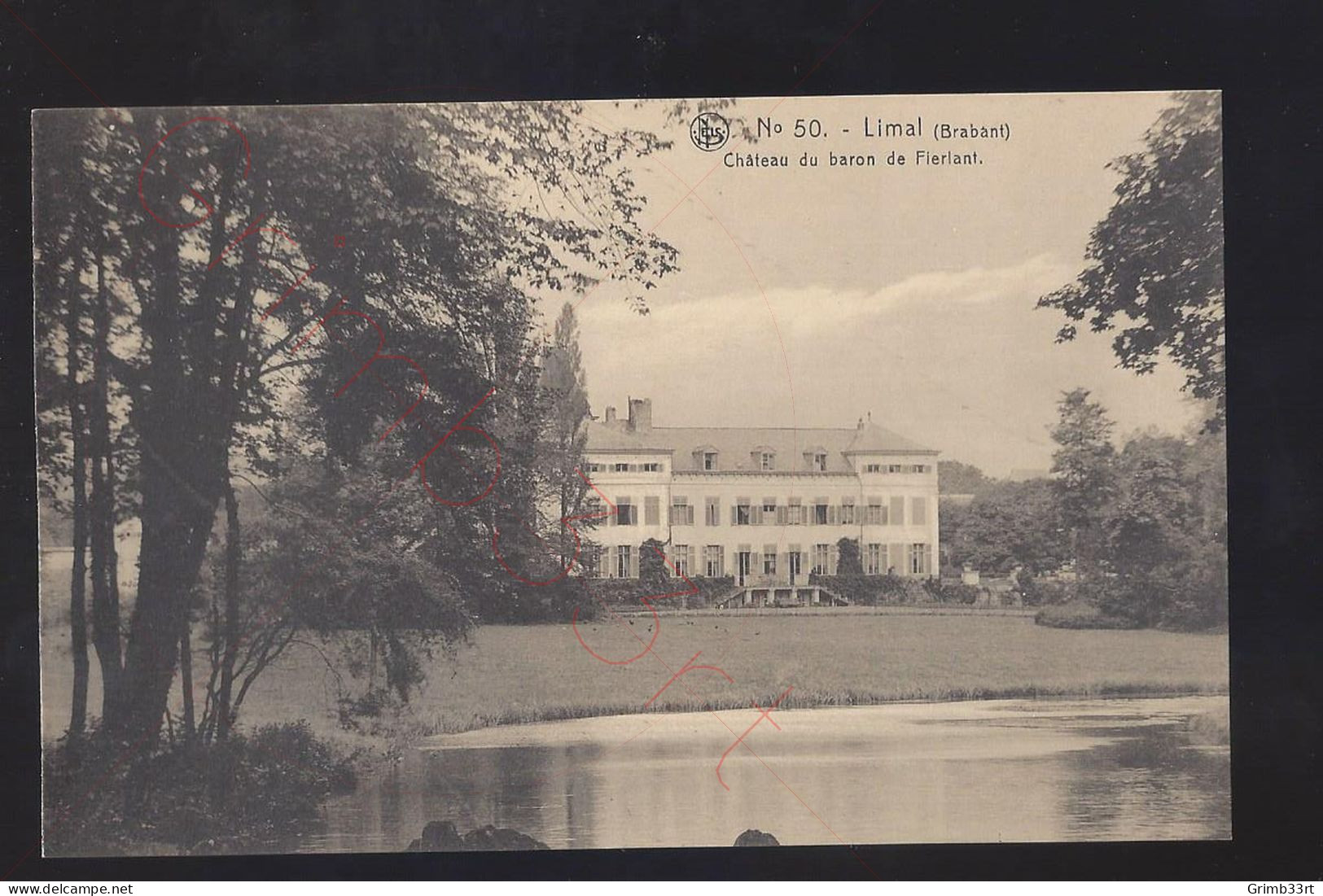 Limal - Château Du Baron De Fierlant - Postkaart - Wavre