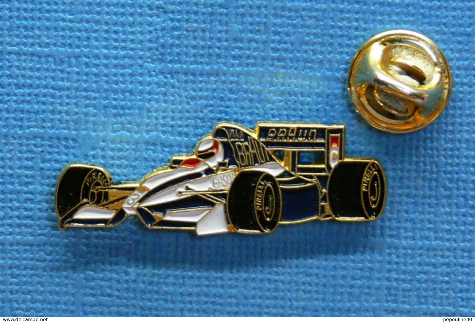 1 PIN'S /  ** FORMULE 1 / TYRRELL 020 N°3 EPSON BRAUN TYRRELL HONDA / NAKAJIMA Satoru ** - F1