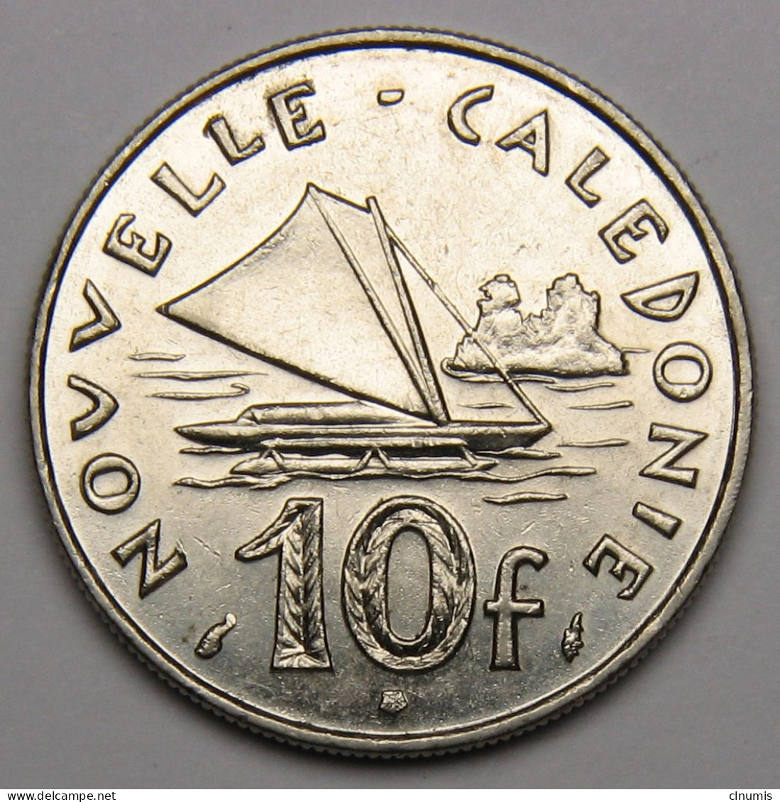 Nouvelle Calédonie, 10 Francs IEOM, 1990 - New Caledonia