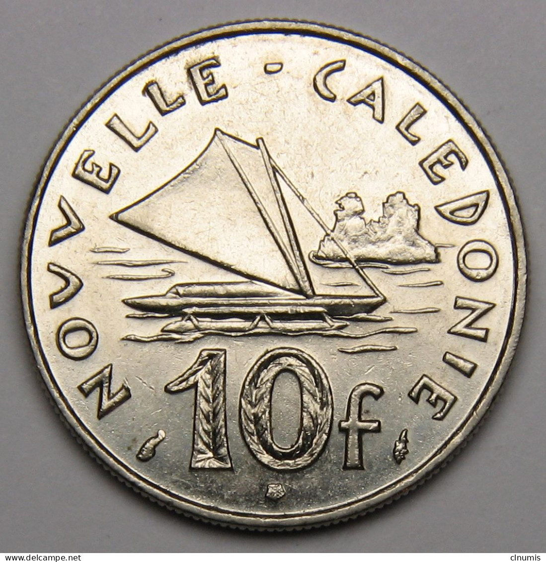 Nouvelle Calédonie, 10 Francs IEOM, 1990 - Nouvelle-Calédonie