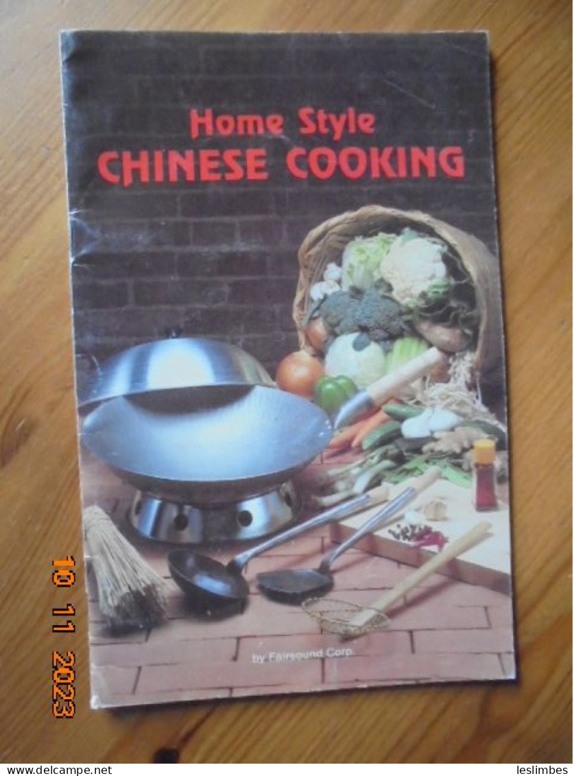 Home Style Chinese Cooking - Fairsound Corp. 1975 - American (US)