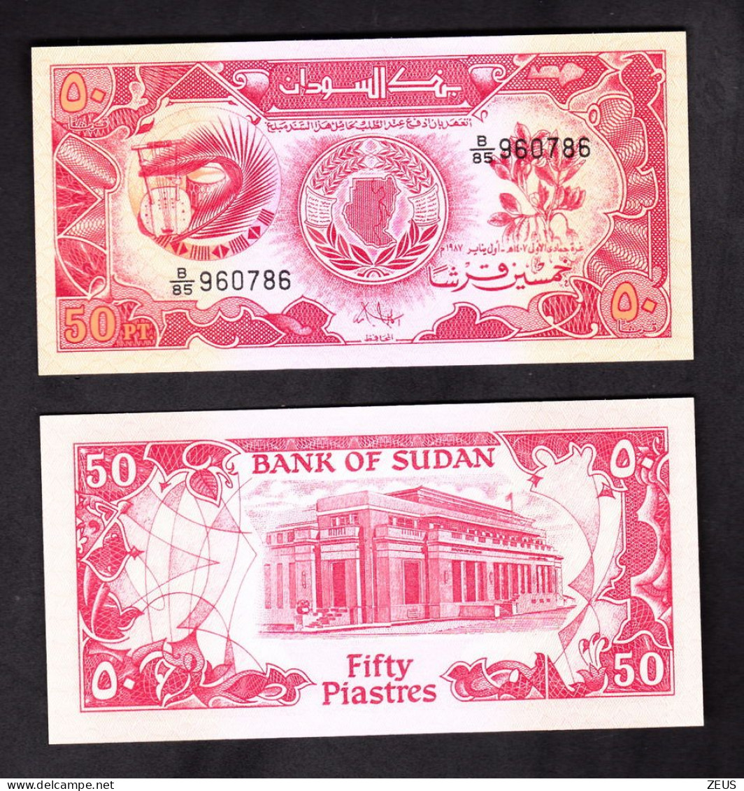 SUDAN 50 PIASTRE 1987 PIK 38 FDS - Soudan