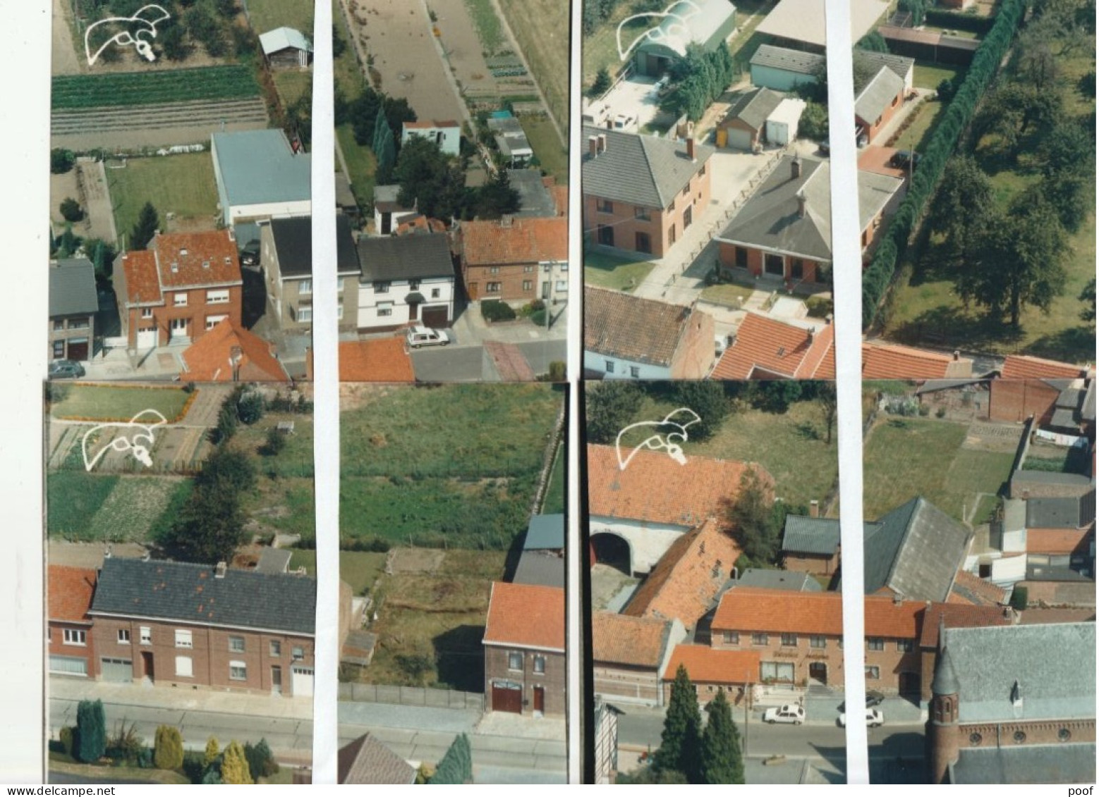 Mechelen-Bovelingen / Heers  : 8 Luchtfoto's - Heers