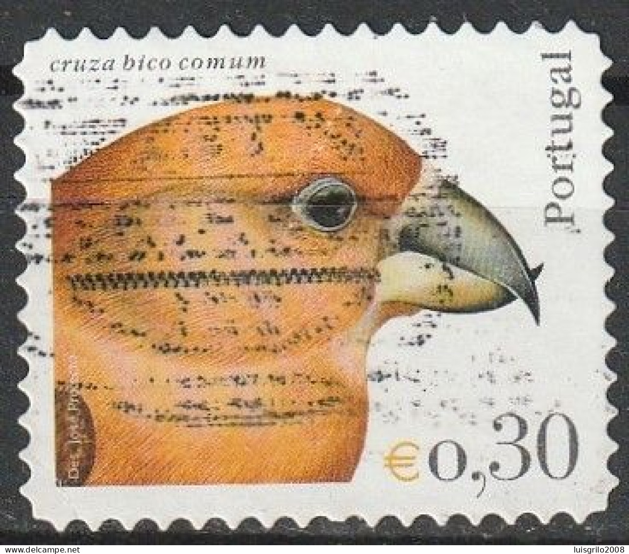 Portugal, 2004 - Aves De Portugal, €0,30 -|- Mundifil - 3101 (Voir La 2ème Image) - Usati