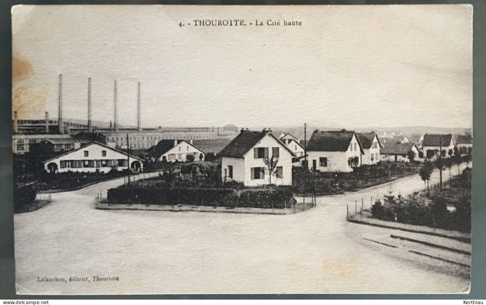 Thourotte - La Cité Haute - écrite En 1939 (cité Ouvrière Des Usines St Gobain) - Thourotte